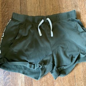 VS PINK Green Shorts